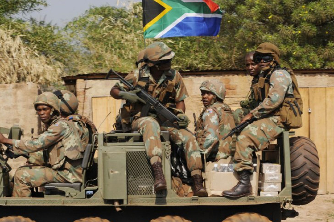 Des soldats sud-africains  de la SADC seront bientôt déployés dans l'Est de la RDC
