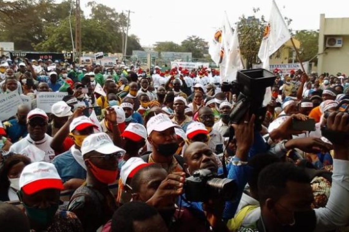 Nigeria : Les populations d'Ibanda manifestent contre la cherté de la vie 