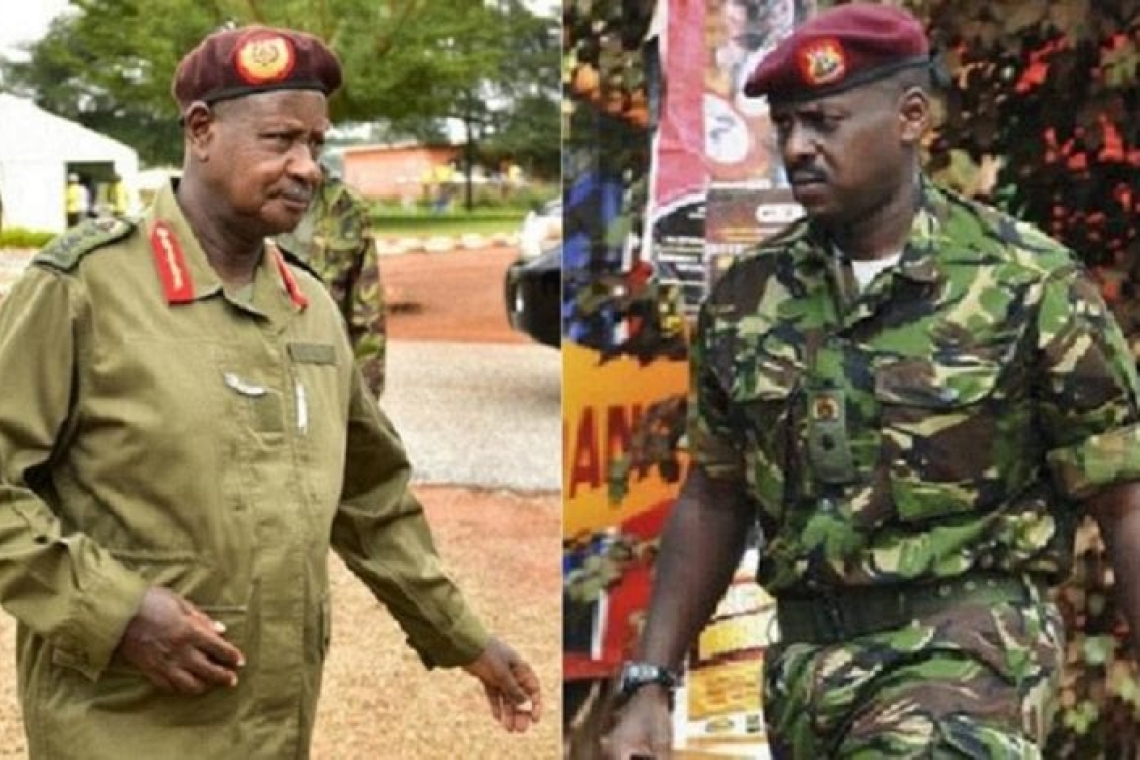 Ouganda : Le président Yoweri Museveni nomme son fils au poste de commandant en chef de l'armée