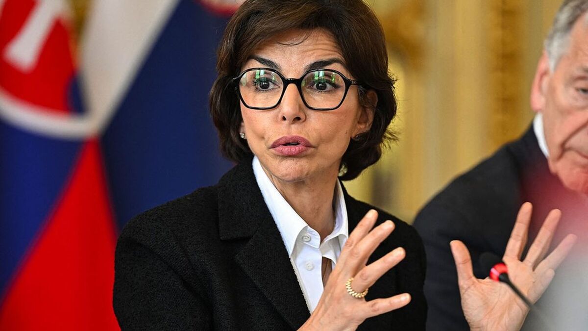 Rachida Dati during a working day for the European Union's Ministers of Culture on June 11, 2025 in Paris, France. Photo by Victor Joly/ABACAPRESS.COM