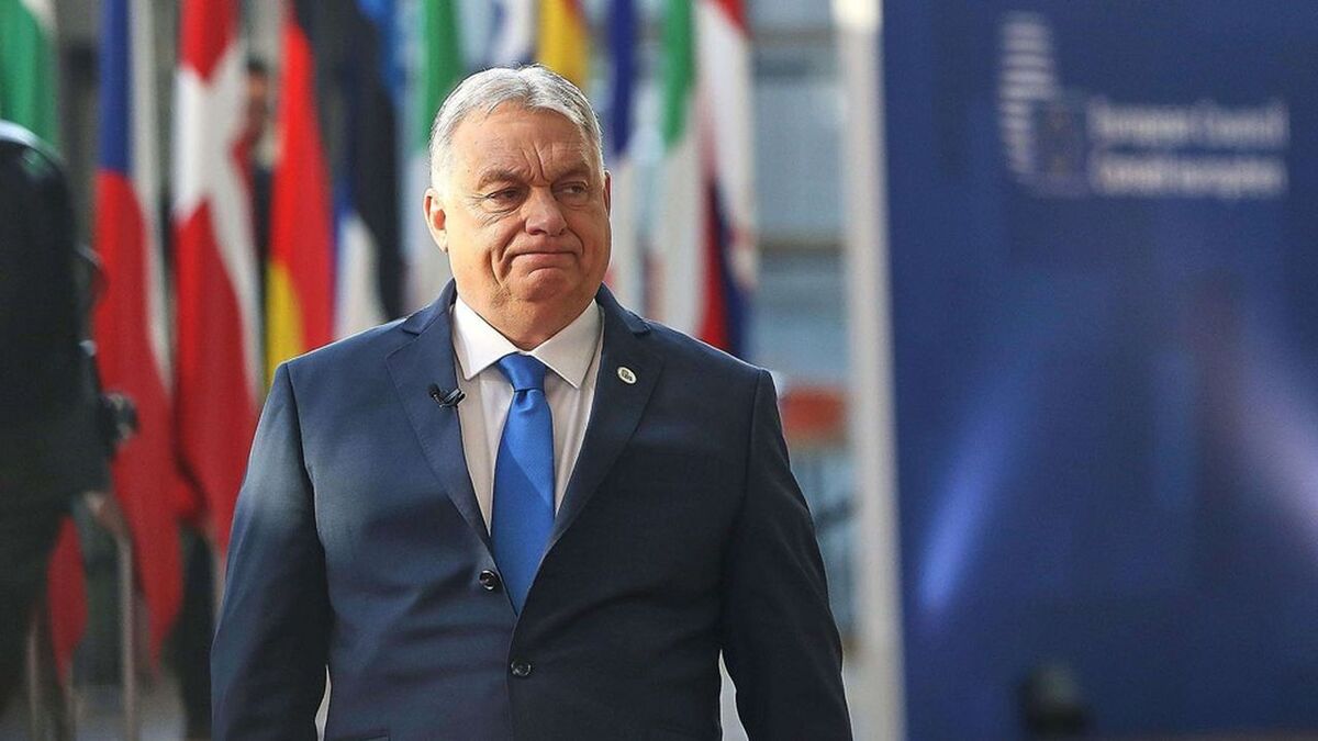 Mandatory Credit: Photo by dts News Agency Germany/Shutterstock (16781103u)EU Summit: Viktor Orbán, Prime Minister of Hungary, upon arrivalEU Summit, Europa-Gebäude, Brussels, Belgium - 19 Mar 2026/shutterstock_editorial_EU_Summit_Europa_Gebaude_Bruss_16781103u//2603191246
