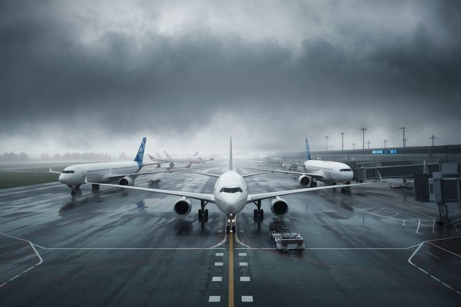 Royaume-Uni : Le brouillard paralyse les grands aéroports, des milliers de voyageurs affectés