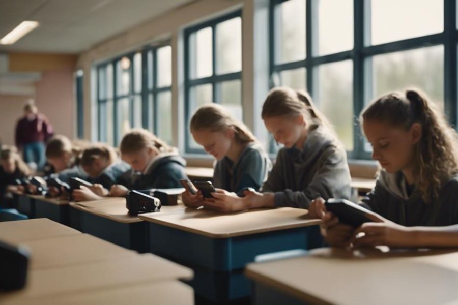 Pays-Bas : l’interdiction du téléphone portable à l’école améliore la concentration des élèves