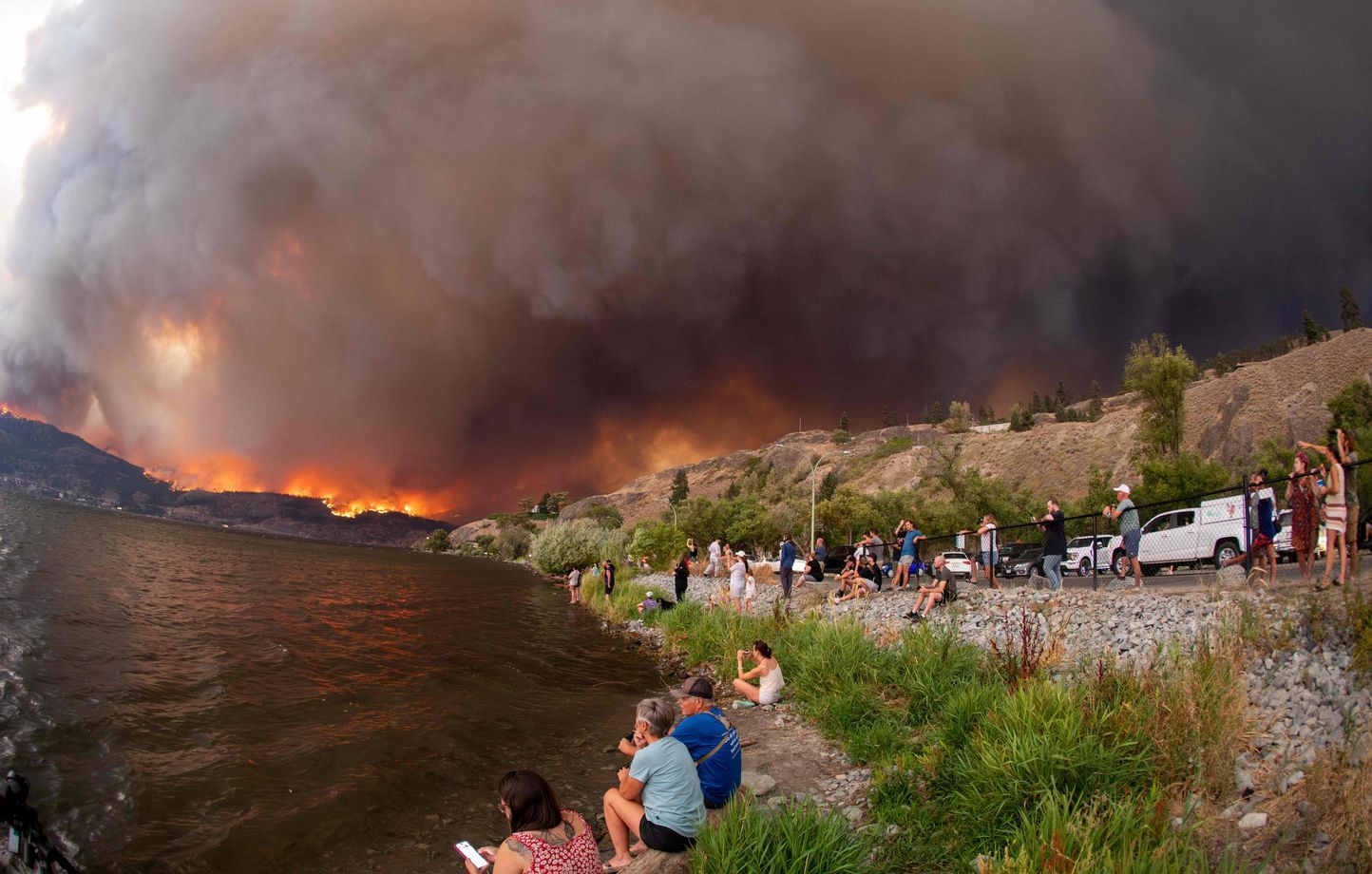 Incendies record au Canada – Colombie-Britannique sous la fumée, des milliers évacués
