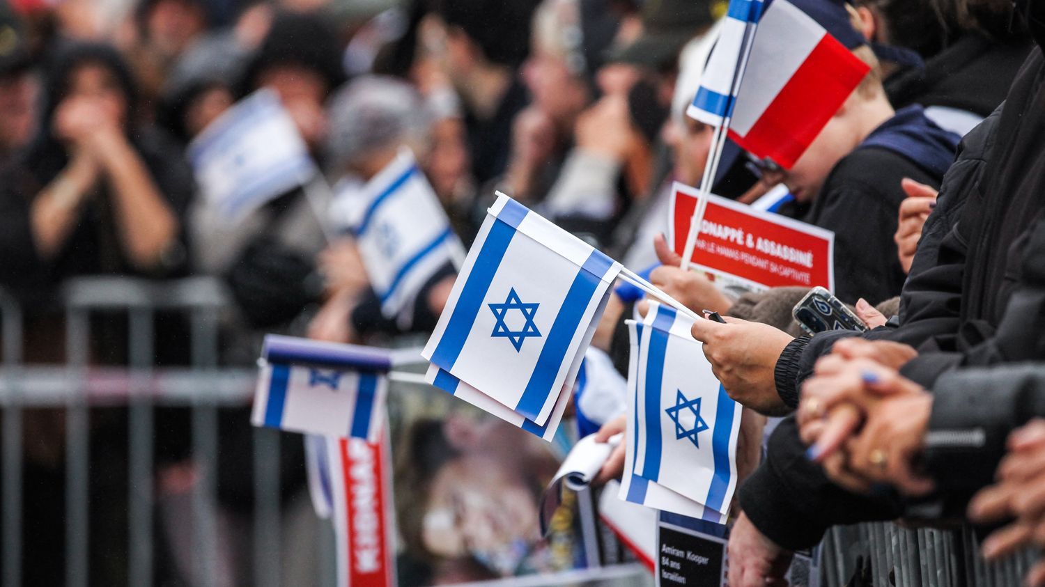 Paris – Marche nationale pour les otages détenus par le Hamas