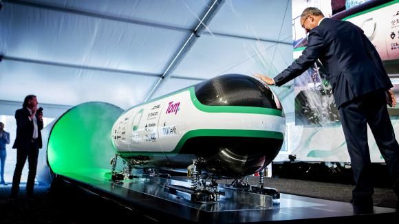 Omondo Innovation - Premier lancement prometteur d’une capsule hyperloop aux Pays-Bas