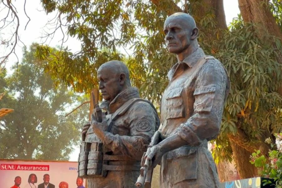 Centrafrique : Une statue d’Evguéni Prigojine inaugurée à Bangui - Entre hommage et controverse