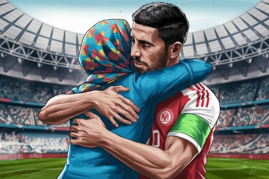 Iran : Un footballeur convoqué par le comité d'éthique pour avoir enlacé une supportrice, le poids des traditions