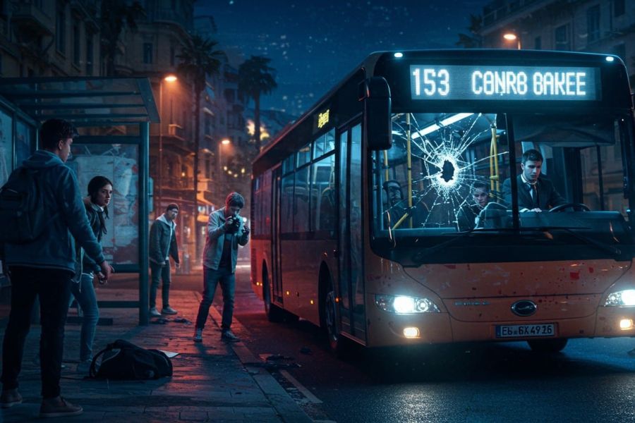 Près de Cannes, un chauffeur de bus lynché en plein service – La violence urbaine en question