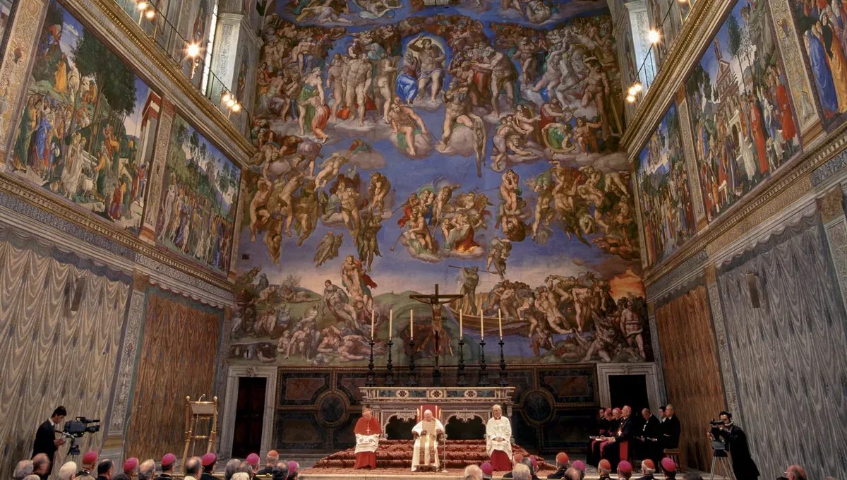 Vatican : La restauration du "Jugement Dernier" à la Sixtine dévoilée au monde
