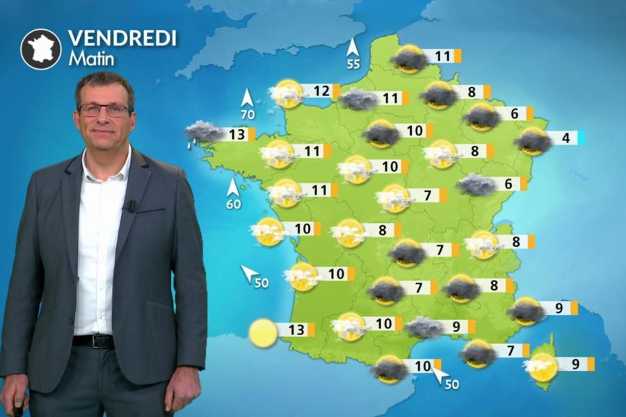 Météo du 21 Février : Températures d'Avril en France