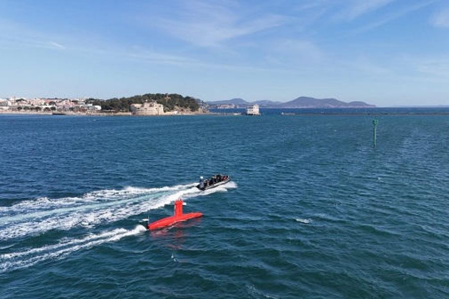 La France teste un drone de surface explosif pour sa Marine nationale
