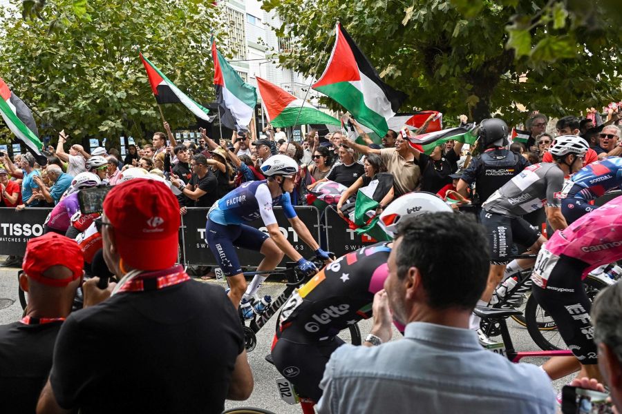 La Vuelta sous tension – manifestations propalestiniennes, soutien officiel de Netanyahu