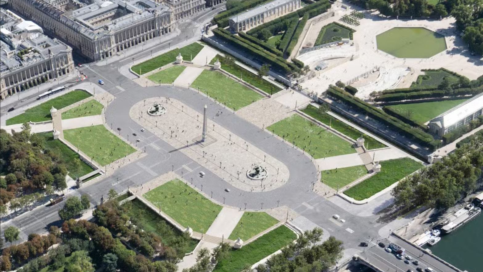 Urbanisme à Paris : La Place de la Concorde entame sa mue historique vers la « Place-Jardin »