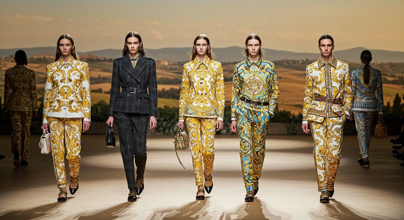 Fusion historique : Prada et Versace unissent leurs forces dans la mode italienne