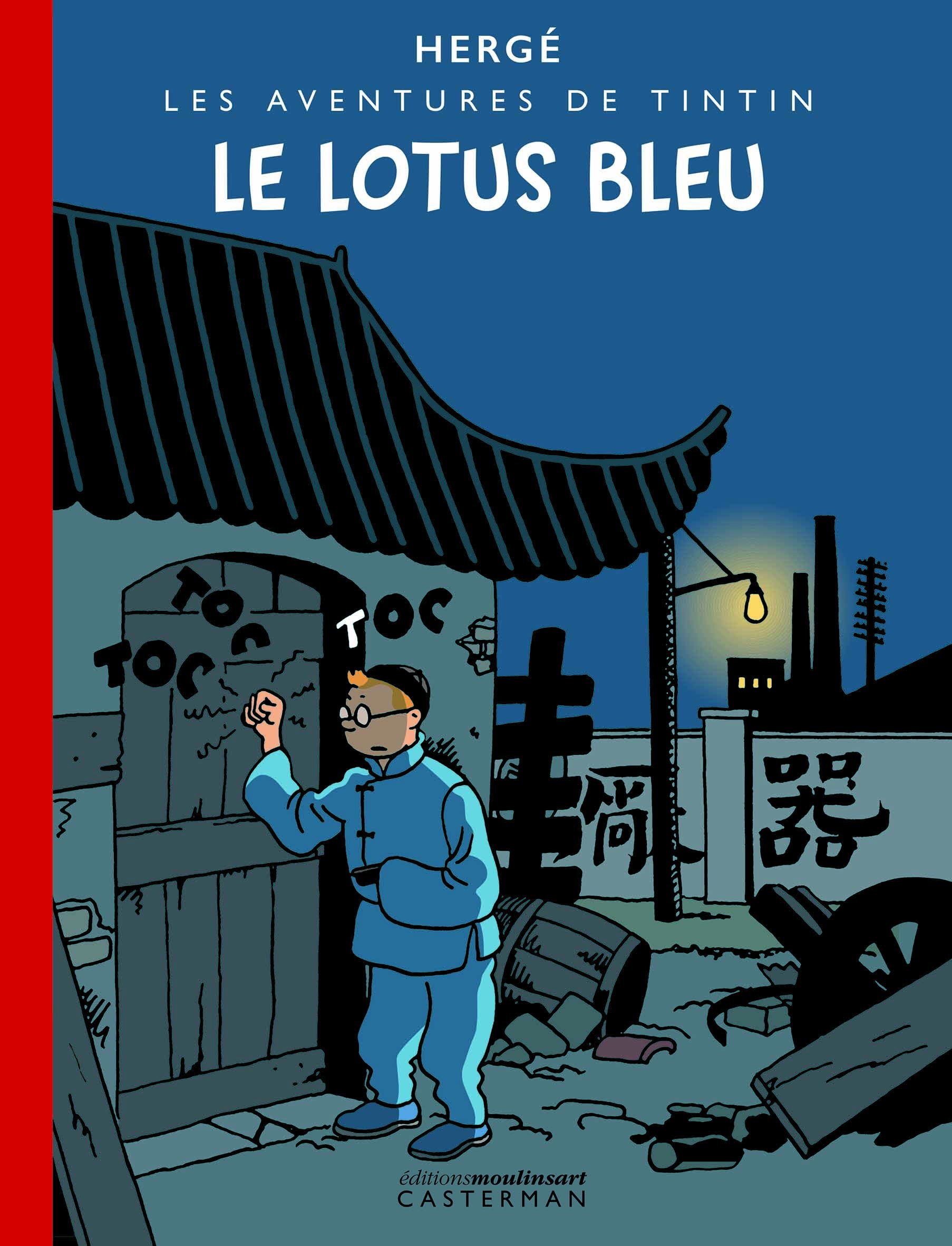 Tintin : Le Lotus Bleu renaît dans une édition originale restaurée et recolorisée