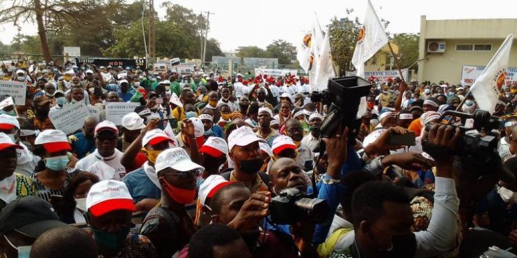 Nigeria : Les populations d'Ibanda manifestent contre la cherté de la vie