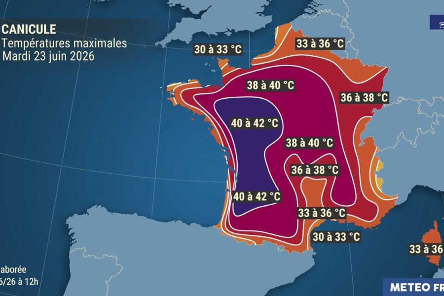 Canicule 2026 et Alerte Rouge : Vague de chaleur extrême en France, les Landes et la Gironde en première ligne