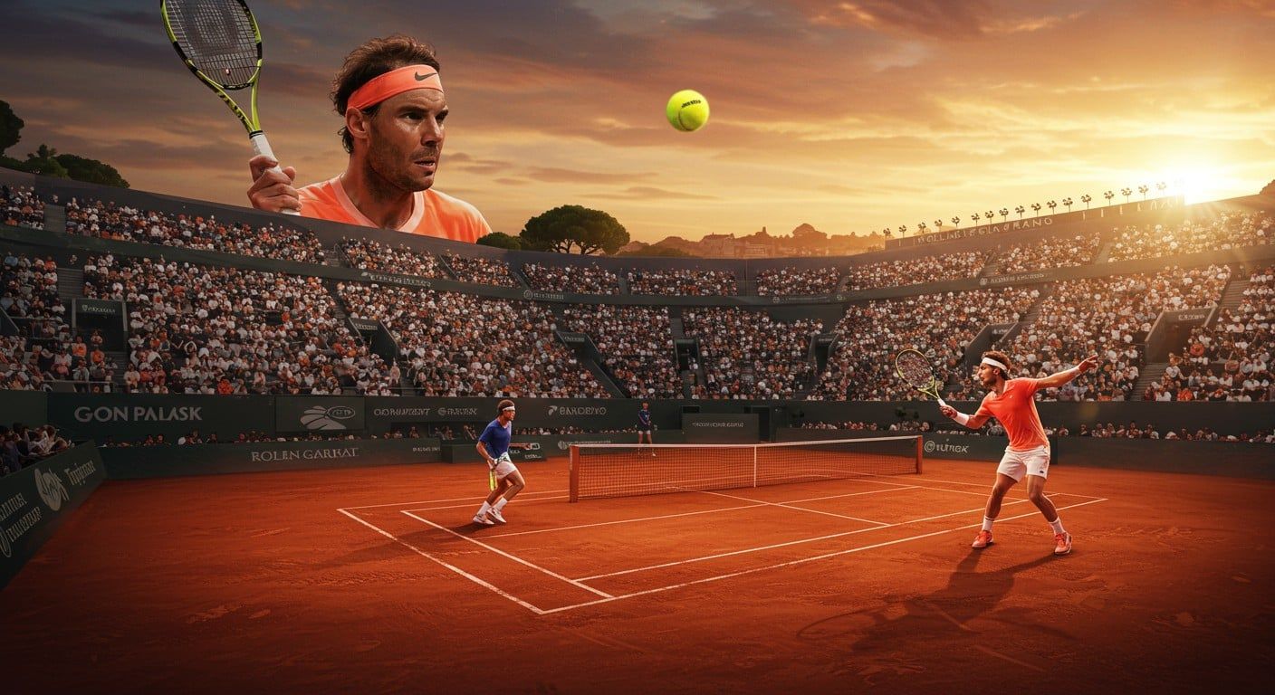 Roland-Garros : Nadal ovationné, Federer ému, Mpetshi Perricard crée la sensation – Un dimanche d’émotions et de surprises à Paris