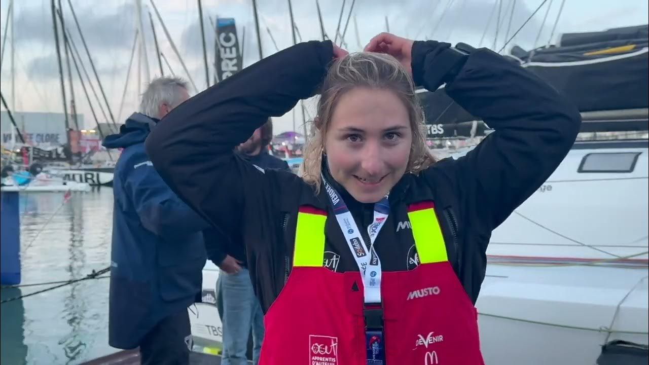 La presque inconnue Violette Dorange, benjamine du Vendée Globe 2024, star des réseaux sociaux