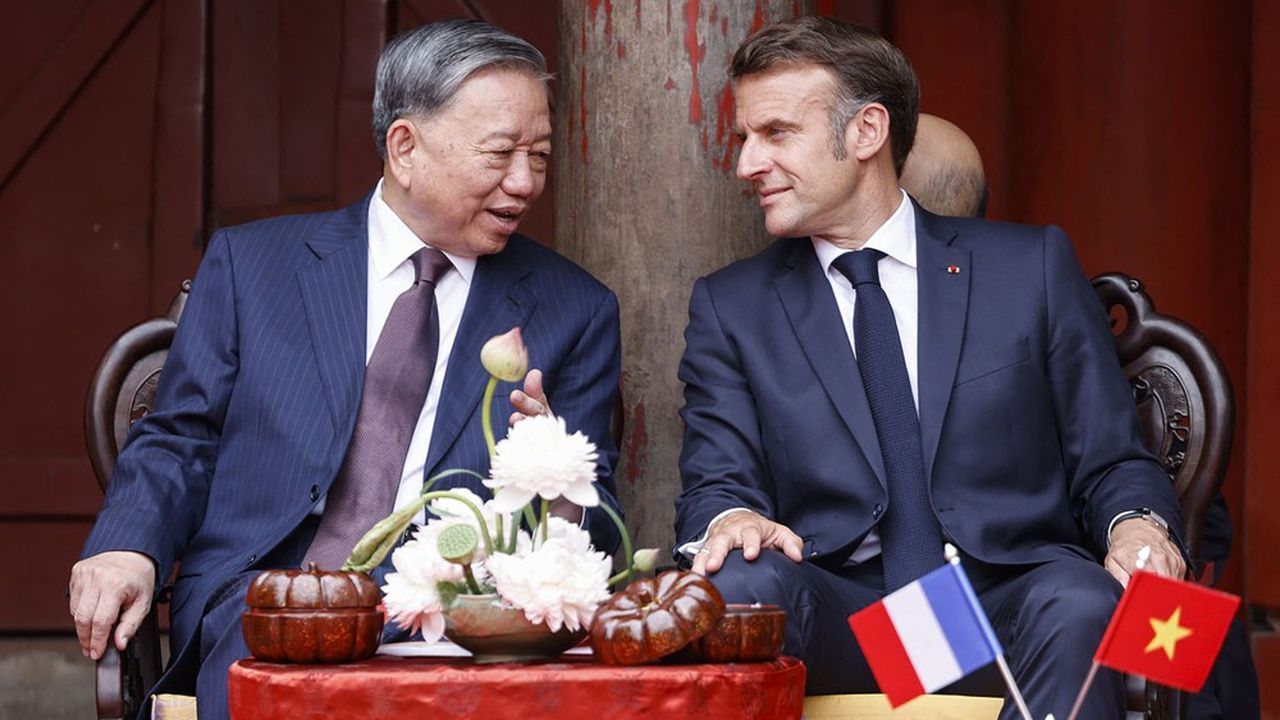 France-Vietnam – 9 milliards d’euros de contrats signés lors de la visite d’Emmanuel Macron