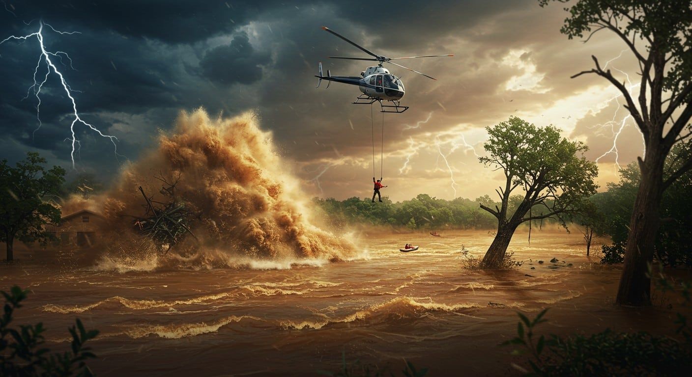 Inondations meurtrières au Texas : la vallée du fleuve Guadalupe submergée, plusieurs enfants disparus