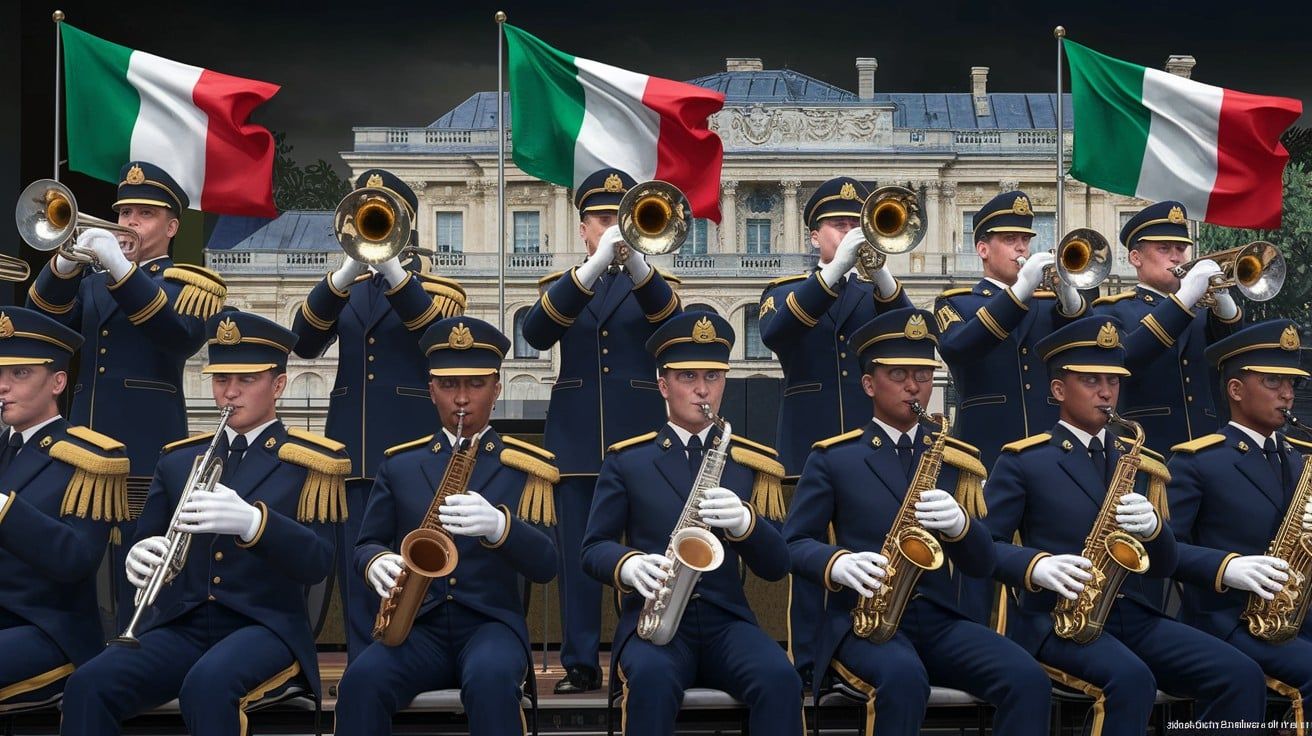 La Garde républicaine interprète des tubes nigérians lors d'un dîner d'État à l'Élysée : un moment diplomatique inattendu