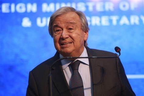 "La vie est un enfer" pour des milliers de personnes dans le monde selon Antonio Guterres