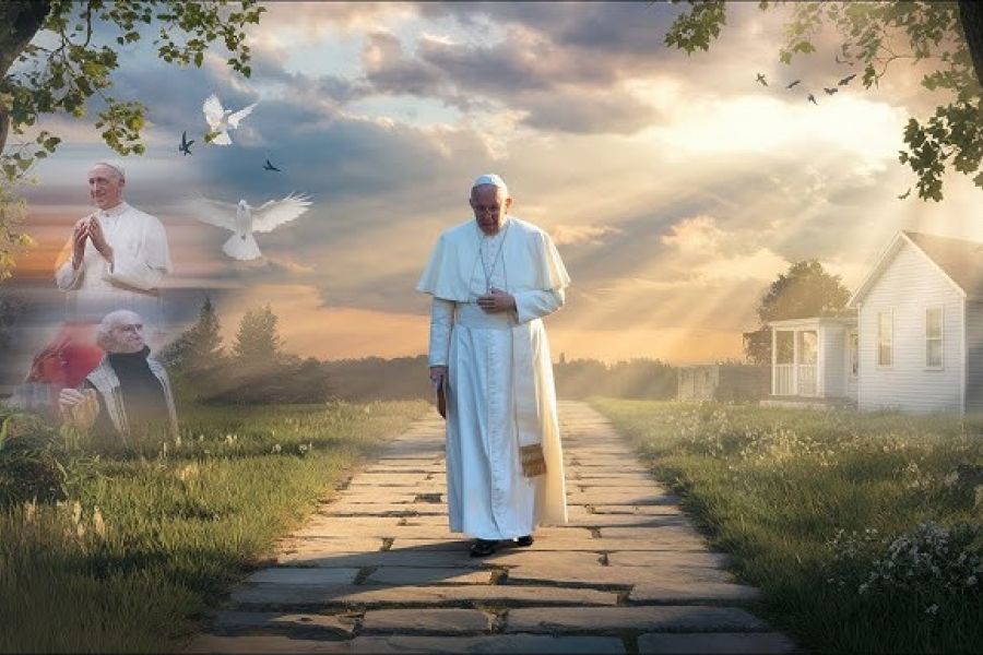 Mort du pape François : sur la Toile, des vidéos d’hommage générées par intelligence artificielle se multiplient