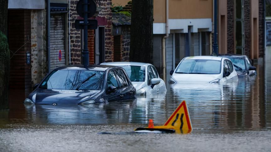 L'ouest de la France menacée par des crues exceptionnelles
