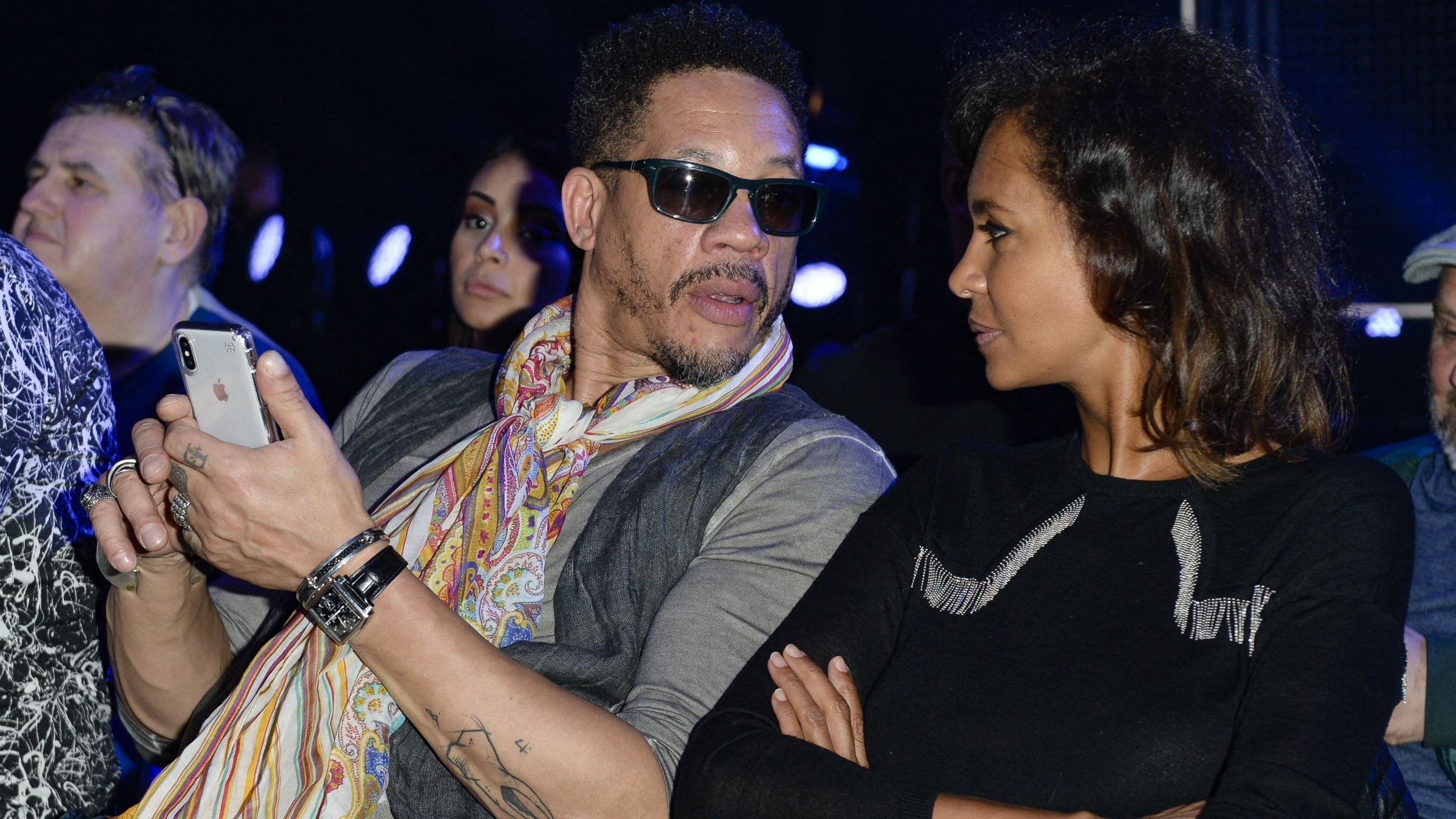 JoeyStarr agacé par les questions sur sa relation avec Karine Le Marchand