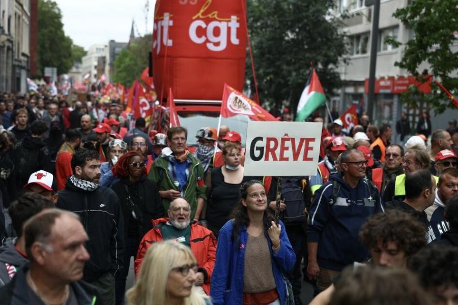 Grèves dans 200 villes – Mobilisation nationale contre l'austérité et pour une taxe sur les ultra-riches