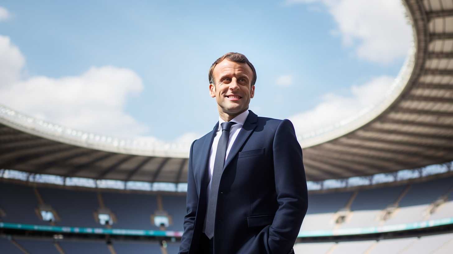 OMONDO POLITIQUE - Emmanuel Macron dévoile sa vision de l'héritage olympique