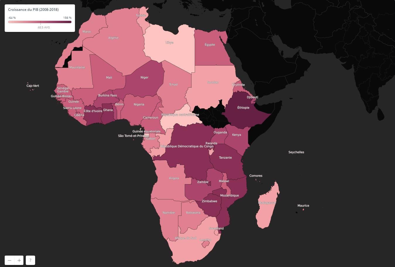 Une croissance économique parmi les plus élevées en Afrique
