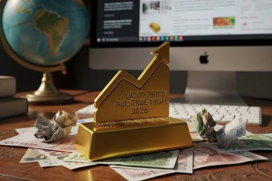 Cours mondial de l'or 2026 : L'once frôle le seuil des 4 000 dollars face à l'instabilité économique