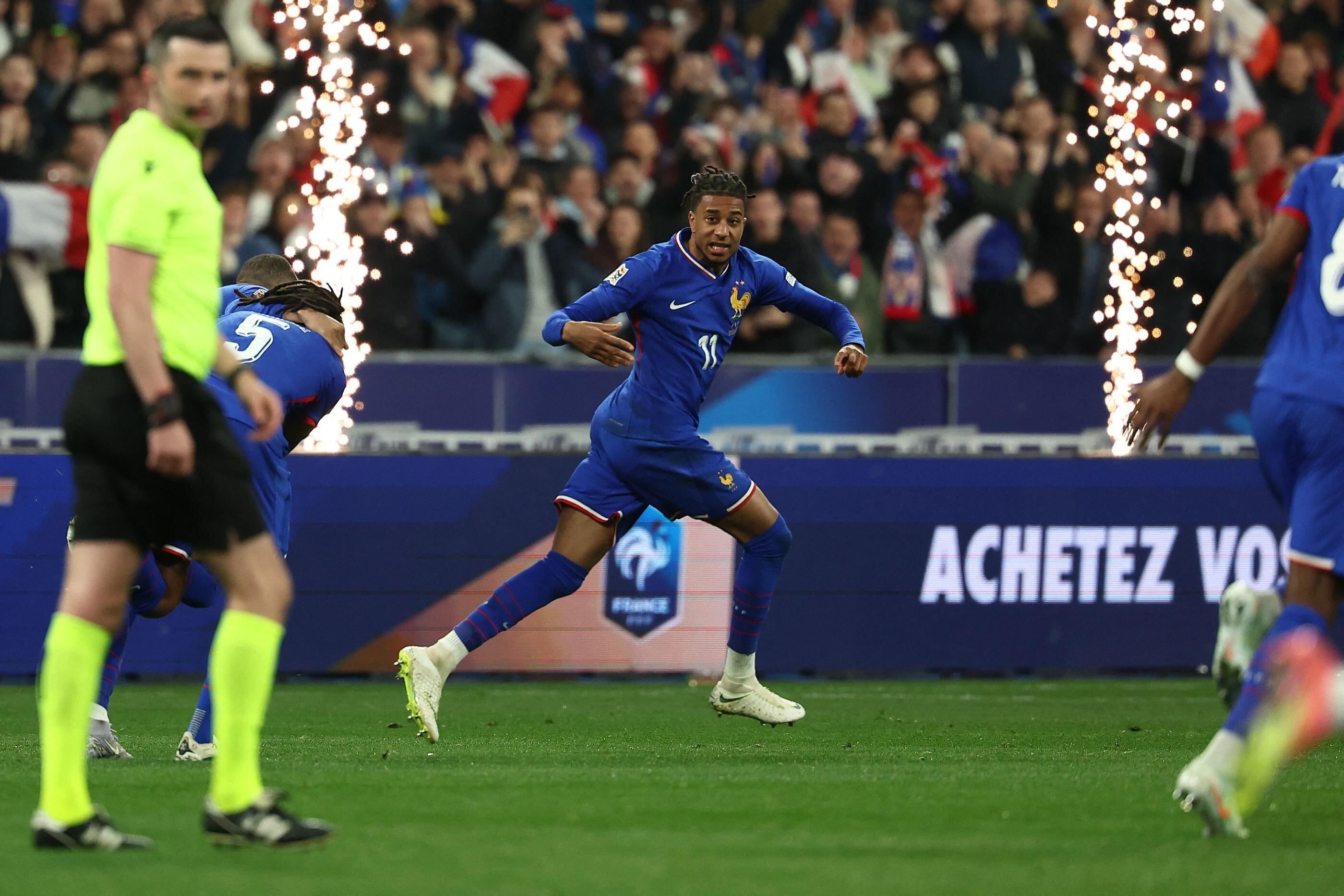Ukraine-France (0-2) – Michael Olise, un buteur qui s’impose déjà chez les Bleus