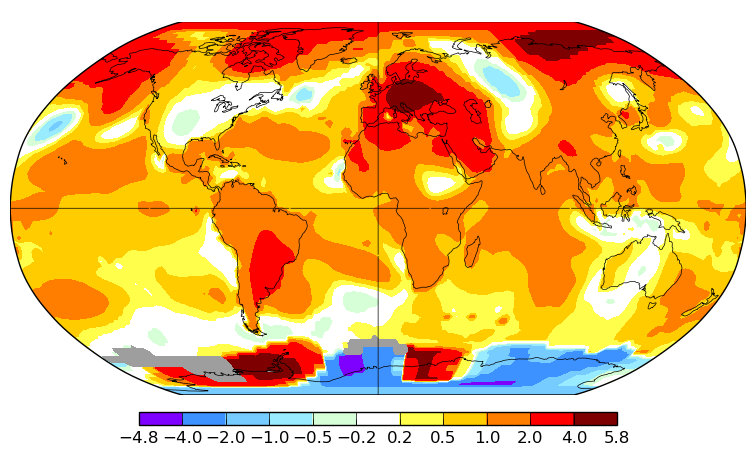 Températures records en Europe et pollution de l’air : le seuil de 1,5°C de réchauffement mondial bientôt franchi ?