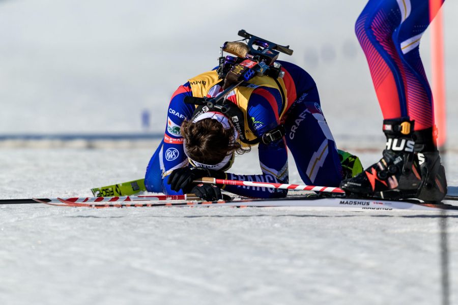 En vidéo, la chute de Lou Jean Monnot qui lui coûte le gros globe de cristal
