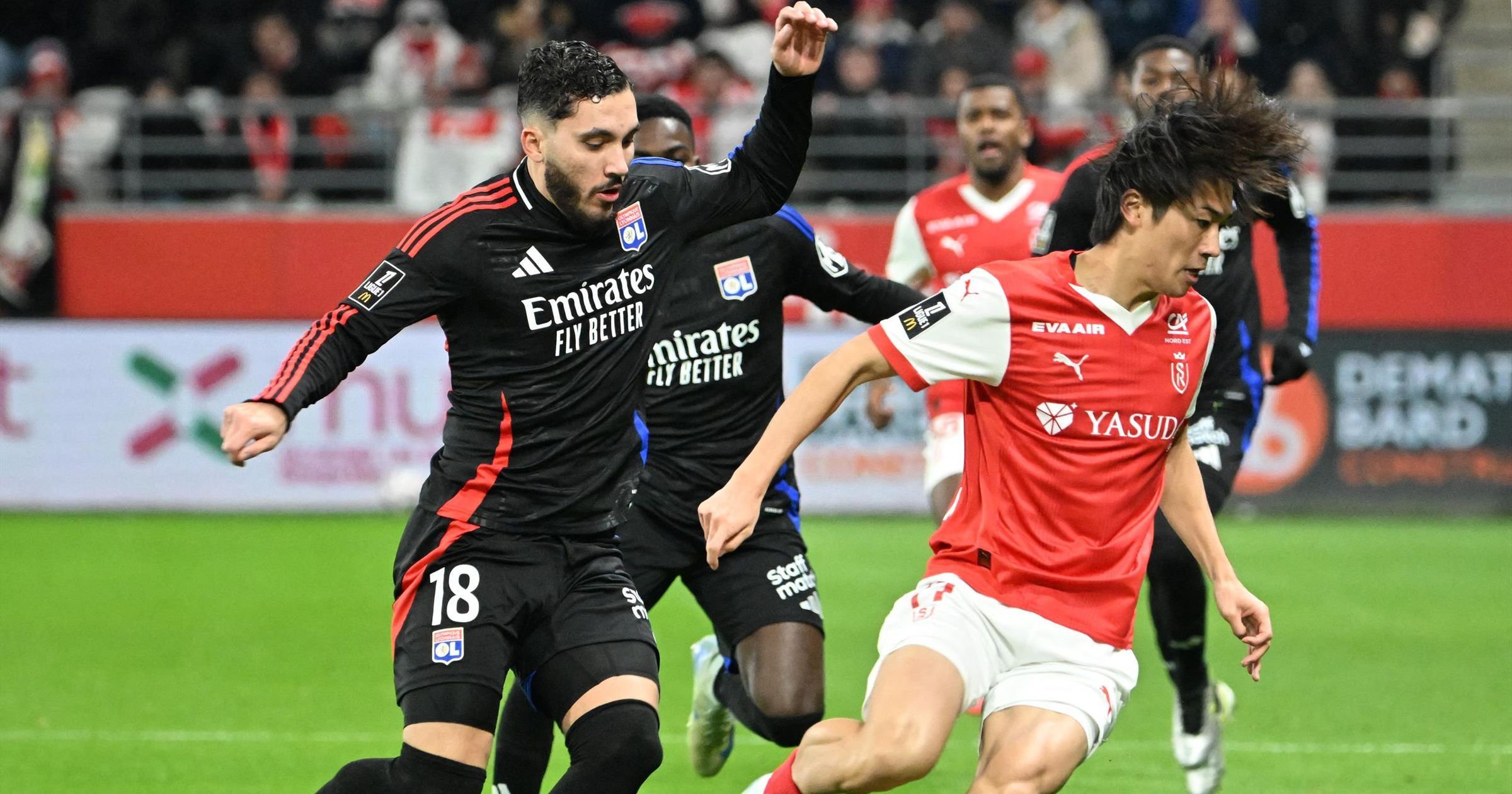 Ligue 1 : Lyon se réveille et gifle un Stade de Reims en perdition