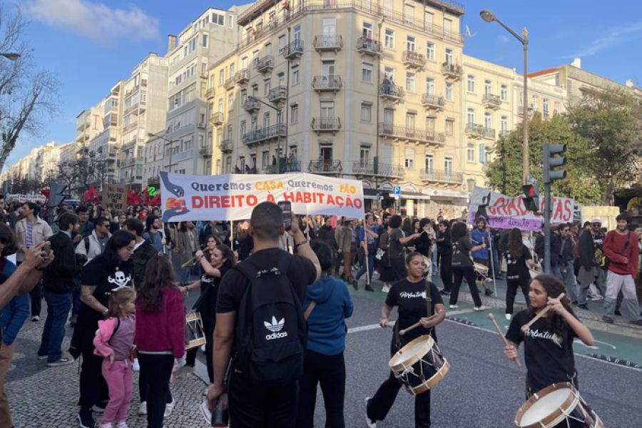 Manifestations massives à Madrid et Lisbonne pour le logement et les salaires