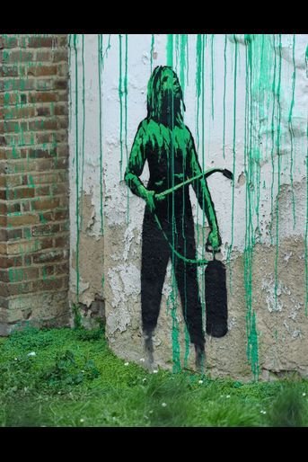 OMONDO CULTURE - Banksy dévoile une fresque géante sur le changement climatique au cœur de Paris