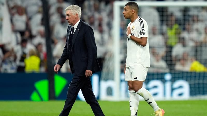 Ligue des Champions : Mbappé en crise, Ancelotti tente de le sauver au Real Madrid