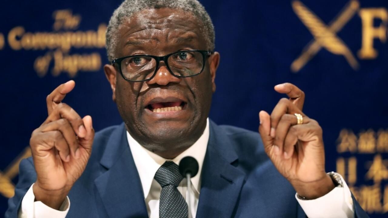 RDC: Denis Mukwege ambitionne de mettre fin à la guerre