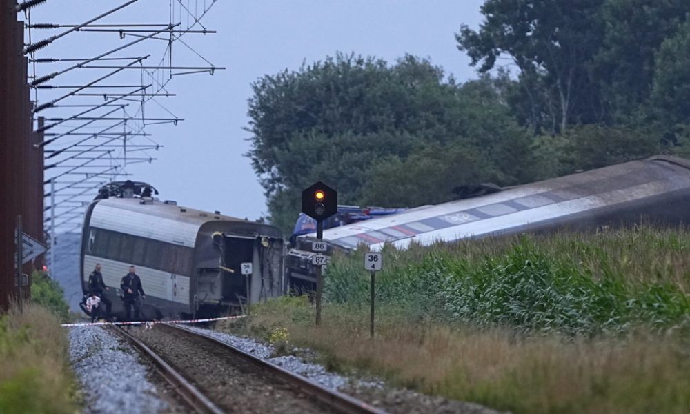 Danemark : accident de train dans le sud-ouest, un mort et plusieurs blessés, enquête en cours