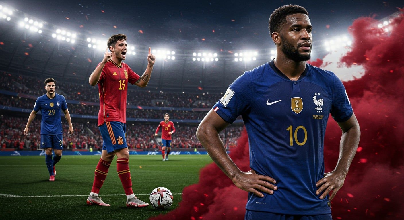 L’Espagne élimine les Bleus après une remontada historique, Deschamps sous pression