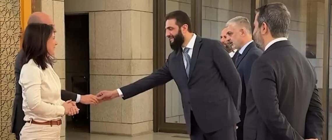 Syrie : polémique après une poignée de main refusée à la ministre allemande