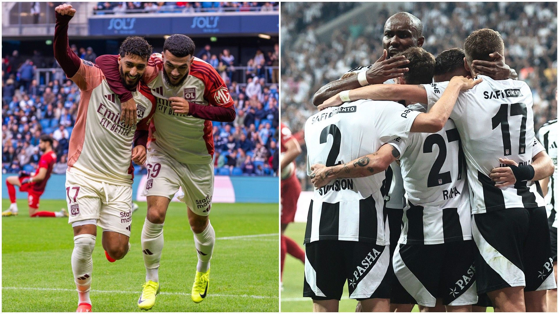 OMONDO SPORT - Lyon-Besiktas : la maladresse des Lyonnais face au réalisme des Turcs... Les tops et les flops