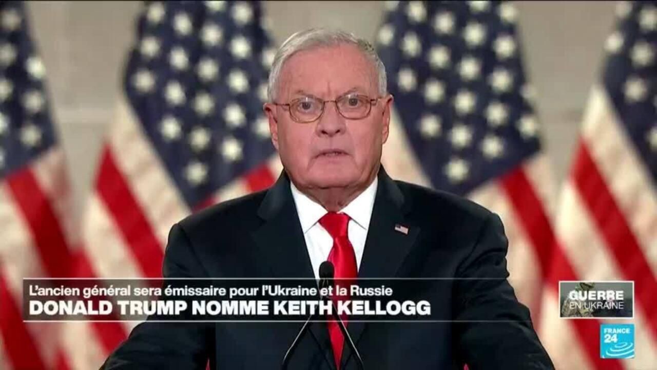 États-Unis : Donald Trump nomme un ancien général comme émissaire pour l'Ukraine et la Russie