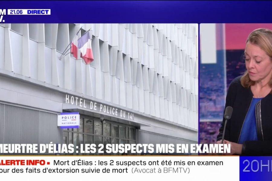 Meurtre d'Élias : deux suspects mis en examen et placés en détention provisoire