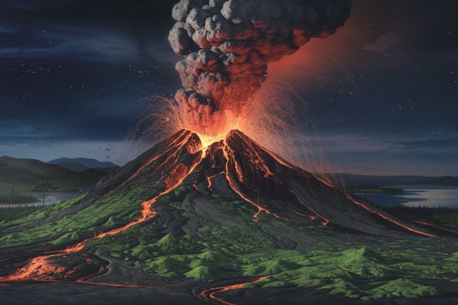 éruption spectaculaire du mont Lewotobi Laki-Laki, l’Indonésie sous surveillance